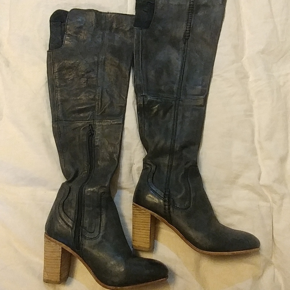 Free people leather boots
